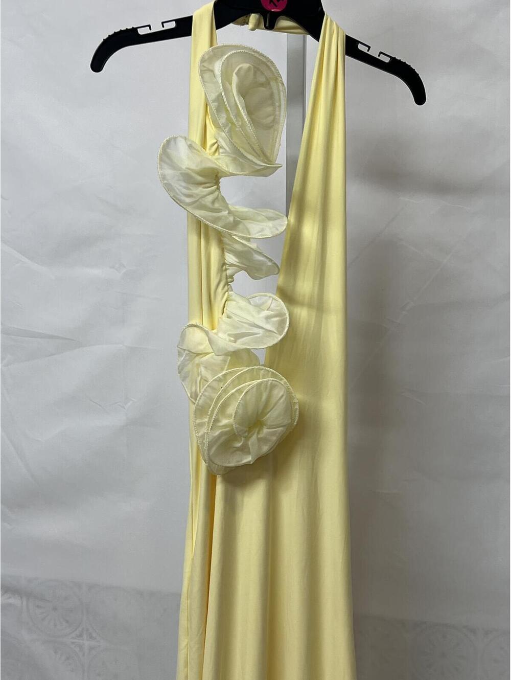 Deme by Gabriella Adela Dress in Butter Yellow - Picture 2 of 9